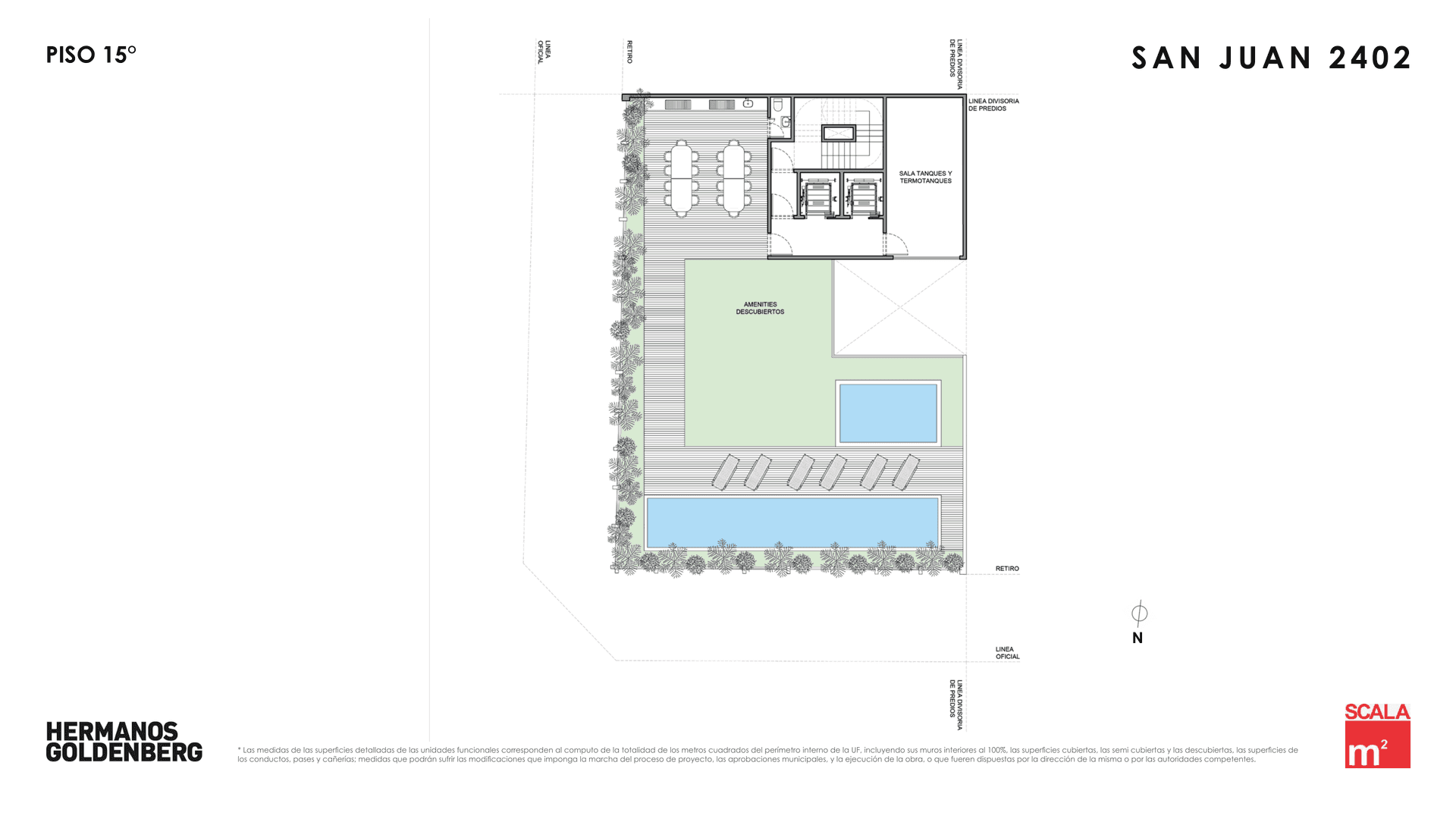 Piso 15 amenities